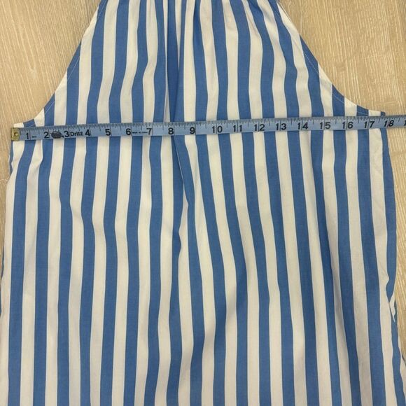 J. Crew Factory Tie-Neck Cotton Mini Shift Dress Size 4 - Picture 6 of 9